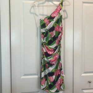 Lilly Pulitzer size medium one shoulder dress